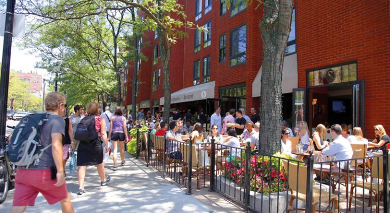 Restaurantes al aire libre en toda la ciudad