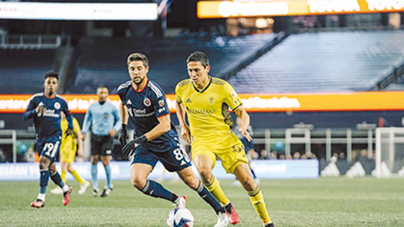 New England Revolution versus Nashville SC