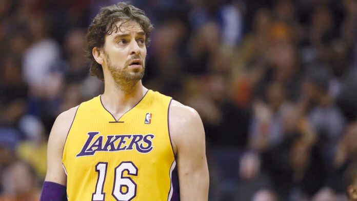 Pau Gasol Leyenda de los Lakers