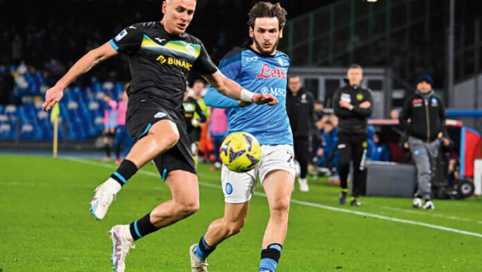 Lazio frena al Napoles