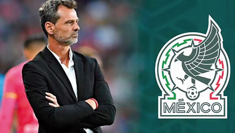 Selección mexicana con su nuevo entrenador