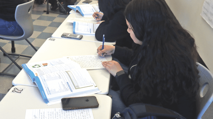 Estudiantes de la high school de Chelsea
