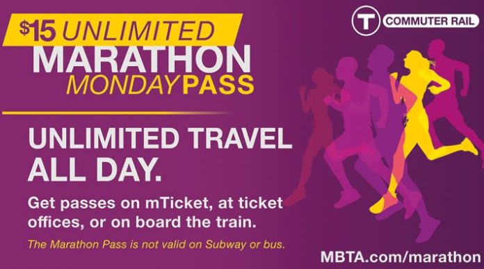 MBTA Barr Foundation Boston Marathon Day Pass