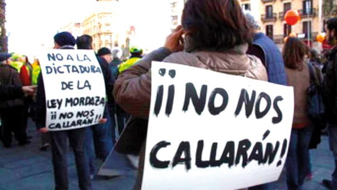 Adiós a la Lay Mordaza