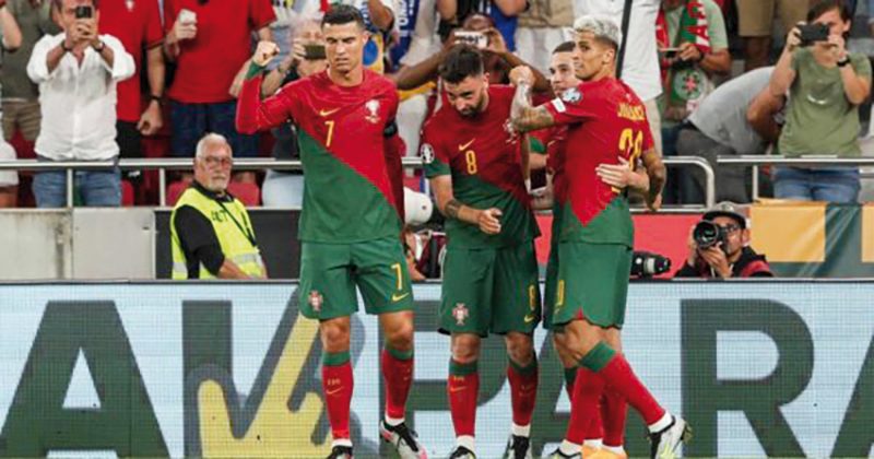 Portugal goleó a Bosnia y se acerca a la Euro 2024