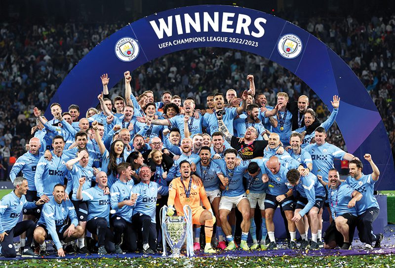 Manchester City Gana Champions League
