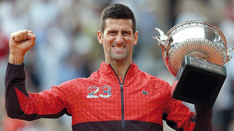 Novak Djokovic Campeón de Roland Garros 2023
