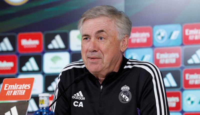 Carlo Ancelotti entrenador del Real Madrid