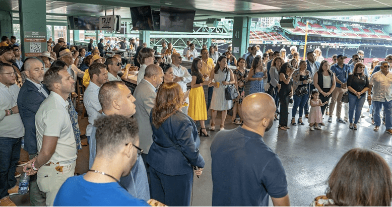Unidos in Power kicks off with a summer mixer at America’s Most Beloved Ballpark – Fenway Park.