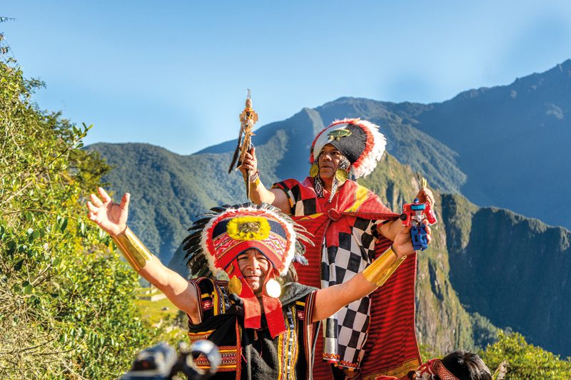 Aniversario de Machu Picchu como una de la maravillas del mundo