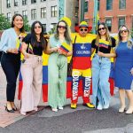 celebrando Colombia en Boston