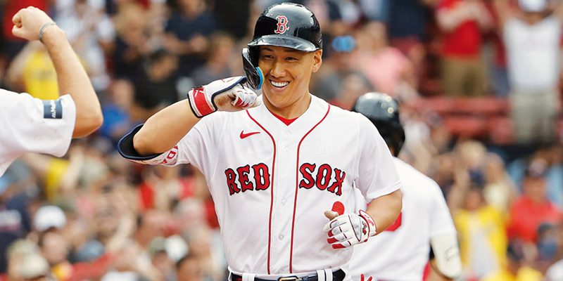 Masataka Yoshida de los Red Sox