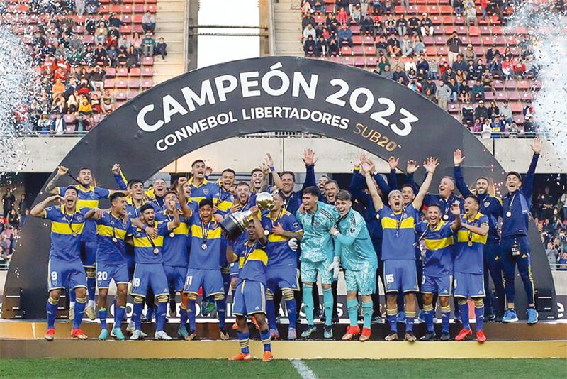 Boca Ganadores de Libertadores sub 20