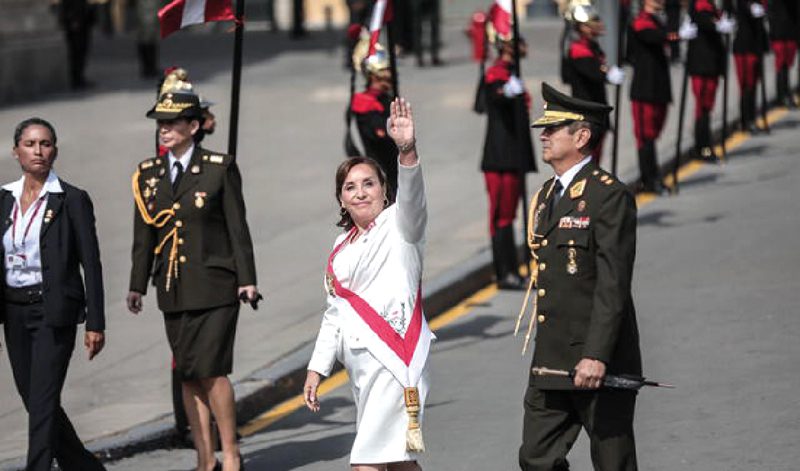 Presidenta de Peru Dina Boluarte