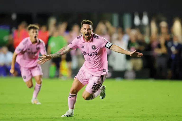 Leo Messi da la victoria a Inter Miami