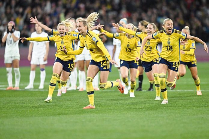 Suecia derrota a Estados Unidos