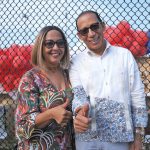 El prestigioso empresario Cirilo Moronta candidato a diputado en ultramar por el PRM estuvo junto a su esposa en la parada y festival Dominicano