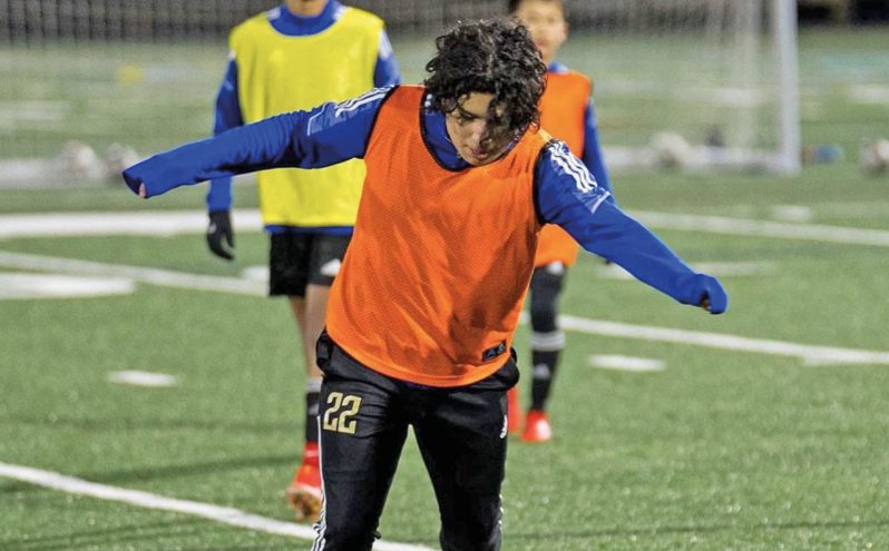 Diego Vaquerano de Revere va a jugar en el Cedar Stars de Nueva Jersey como una de las jóvenes promesas del fútbol.