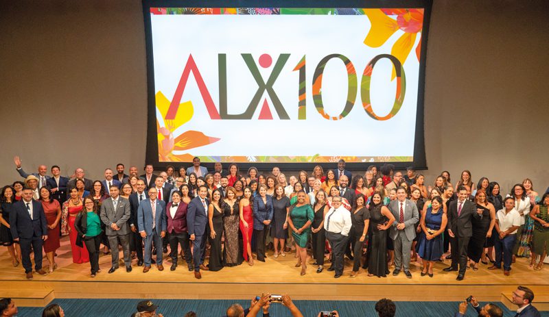 100 líderes latinos honrados Amplify LatinX lanzó su ALX100 inaugural