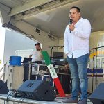 Diputado salvadoreño Saúl Mancia trajo el mensaje del presidente Bukele