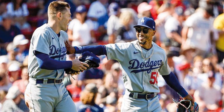 Mookie Betts suena otro jonrón y Dodgers derrotan a Red Sox