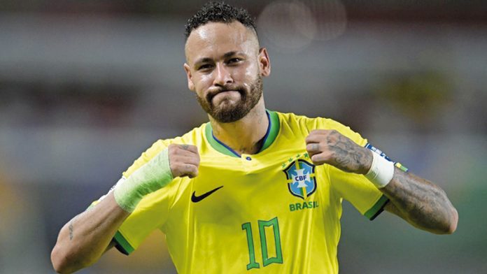 Neymar superó a Pelé