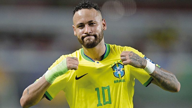 Neymar superó a Pelé