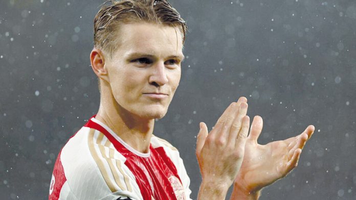 Martin Odegaard jugador de Arsenal