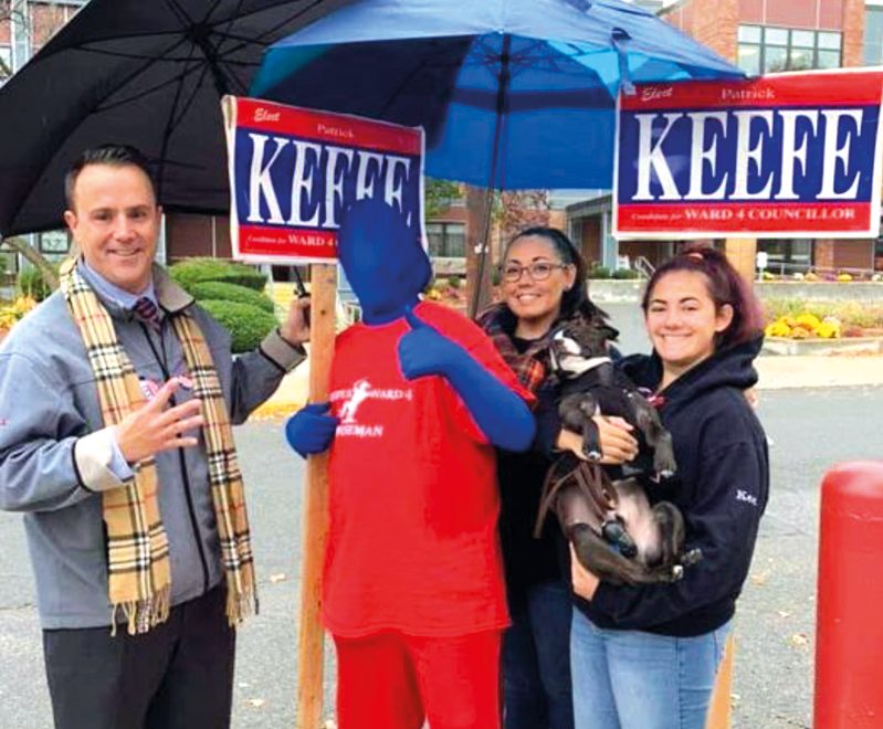 Se afianza campaña de Patrick Keefe para alcalde