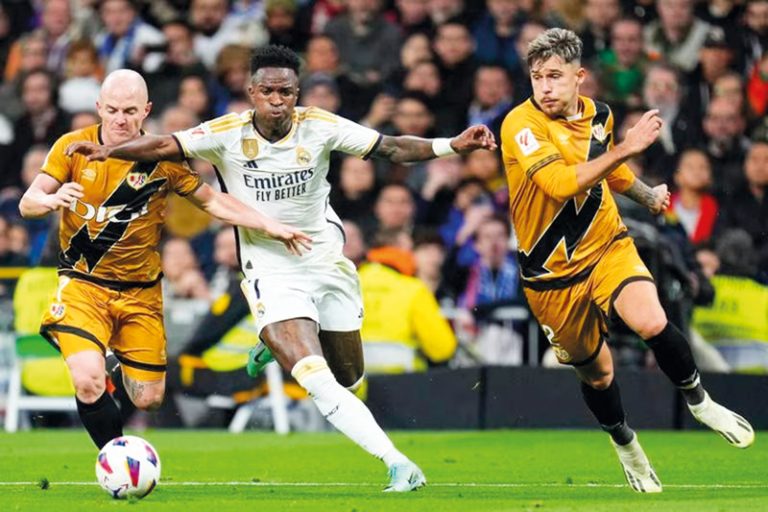 Real Madrid no pasó del empate ante Rayo