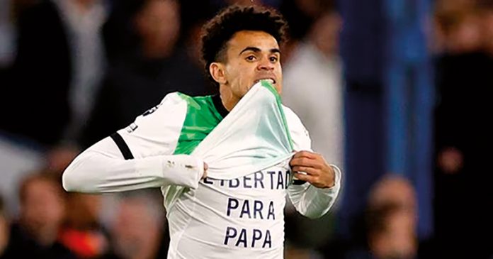 "Libertad para papá" El emotivo mensaje de Luis Díaz