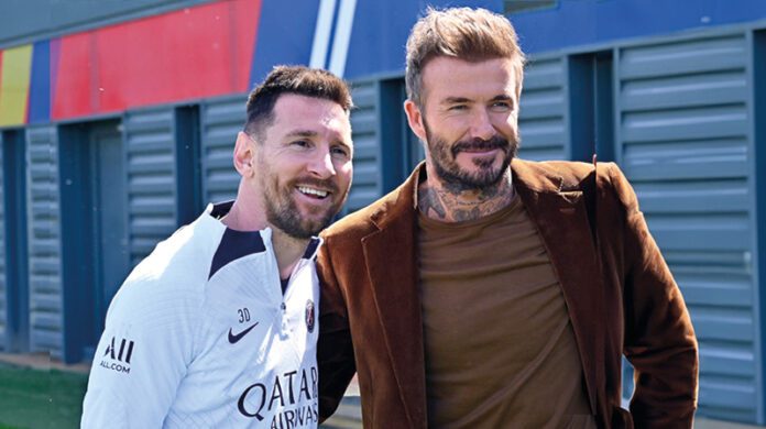 Beckham quiere socios para Messi