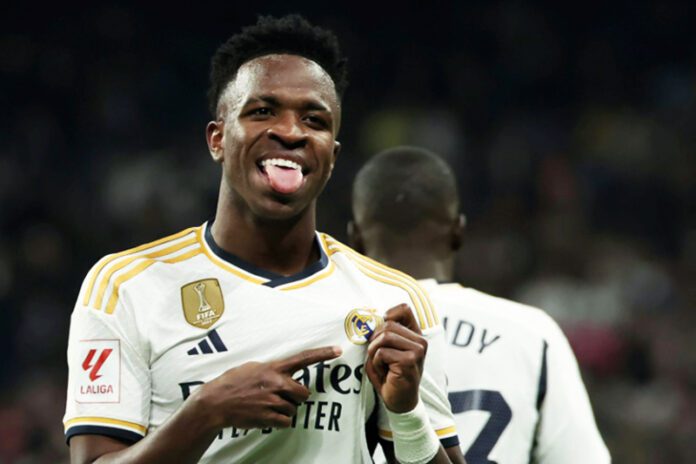 Real Madrid arrolló al Valencia, Vinicius Jr