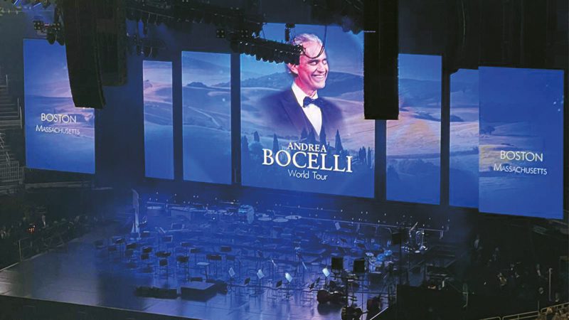 Andrea Bocelli canceló su presentación en TD Garden