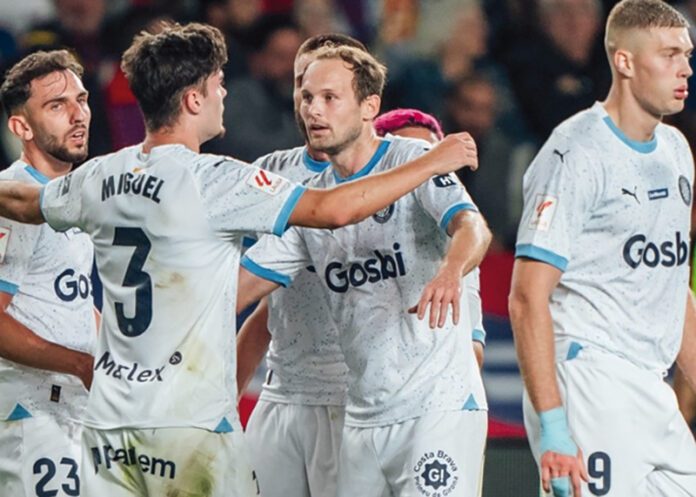 Girona es el nuevo líder de LaLiga al vencer 4×2 al Barcelona