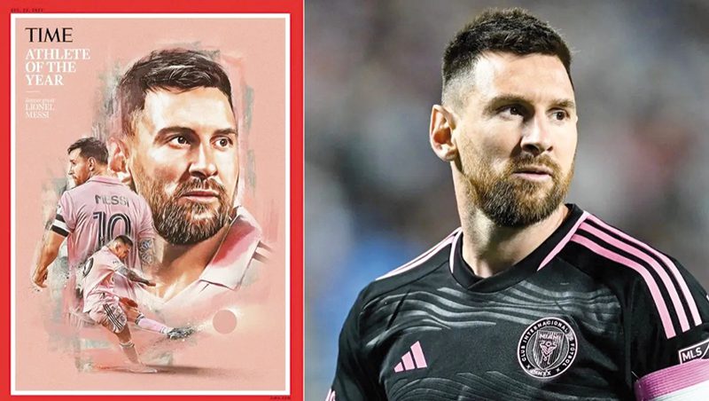 Lionel Messi elegido Deportista del Año por la revista Time
