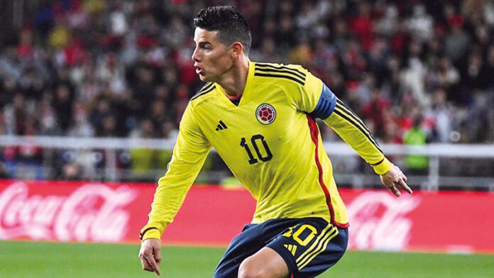 James Rodriguez jugador de Selección de Colombia
