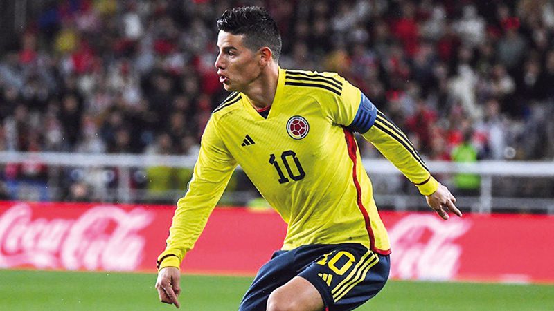James Rodriguez jugador de Selección de Colombia
