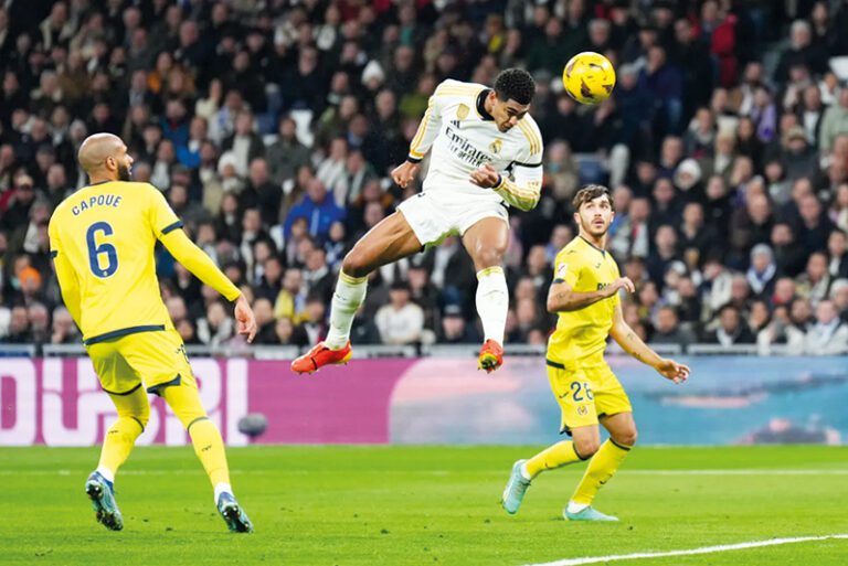 Real Madrid vapuleó al Villarreal