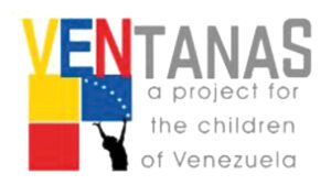 Logo de “VENtanas” un proyecto
para niños de Venezuela