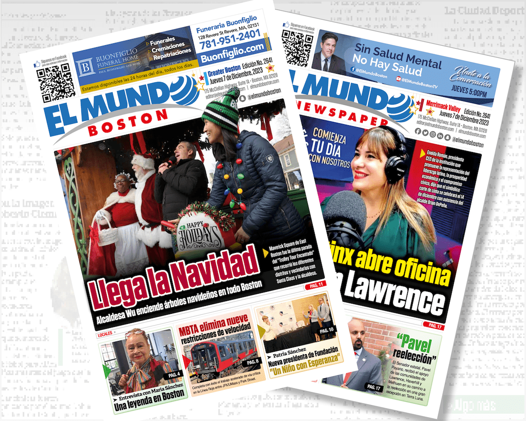 El Mundo Boston Covers 12/07/23
