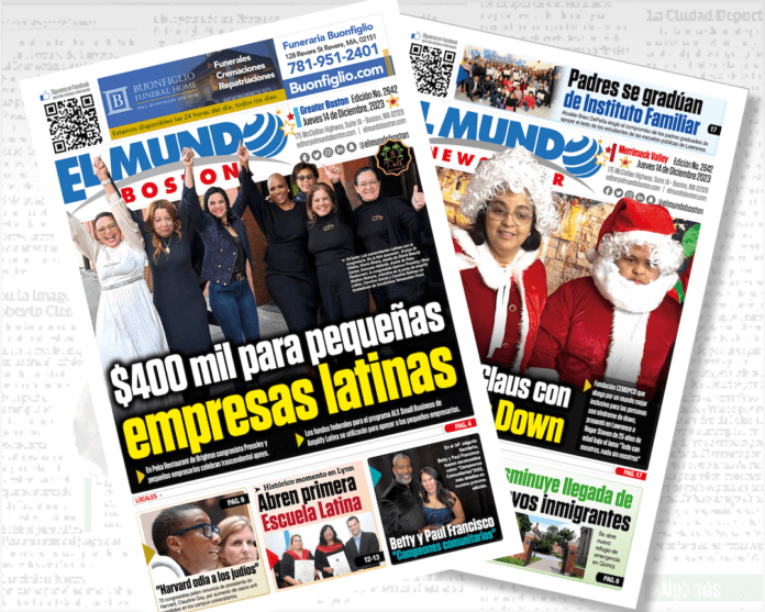 El Mundo Boston Covers 12/14/23