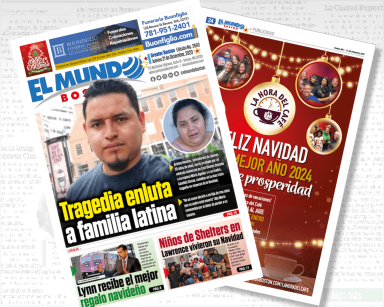 El Mundo Boston Covers 12/21/23