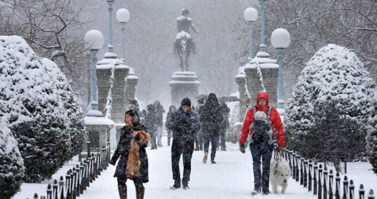 Invierno en Boston
