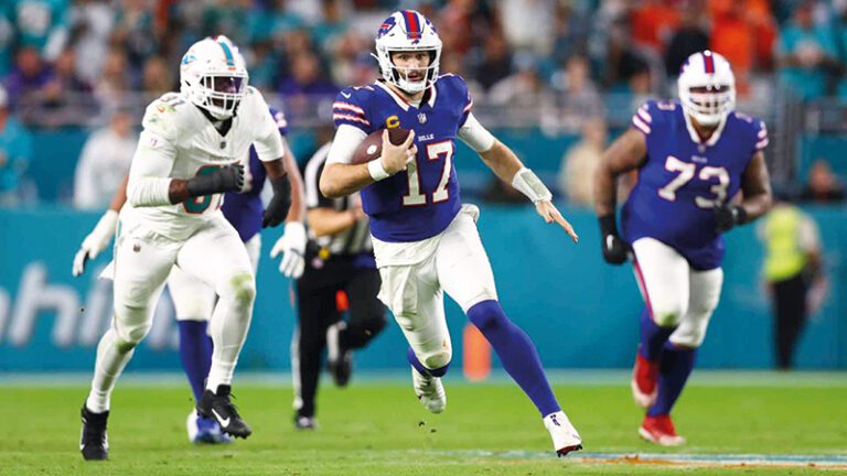 Bills revalidan título de la AFC Este con triunfo sobre Dolphins