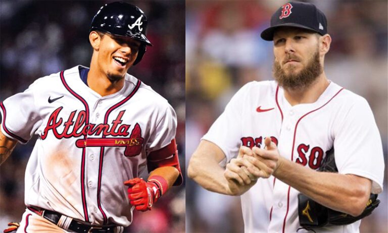 Braves adquieren a Chris Sale en canje con Red Sox por Grissom