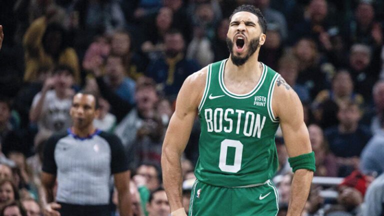 ¡Tatum brilló otra vez y los Celtics vencieron a los Pacers!