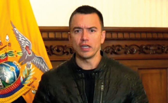 Daniel Noboa Presidente de Ecuador