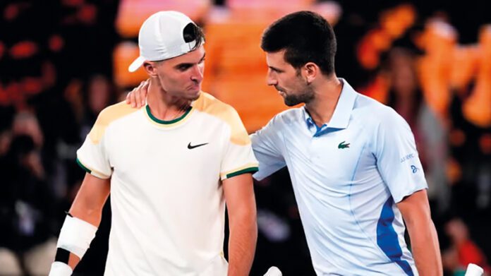 El sufrido debut de Novak Djokovic en el Abierto de Australia