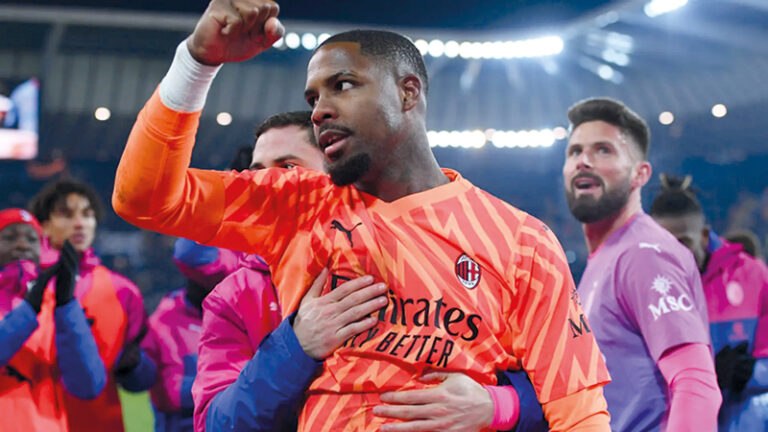 La solidaridad de Kylian Mbappé con su compatriota Mike Maignan